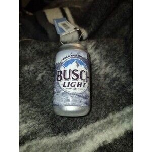 Busch Light decoupage holiday ornament By Ruz